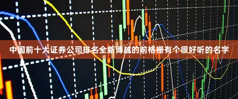中国前十大证券公司排名全新博越的前格栅有个很好听的名字